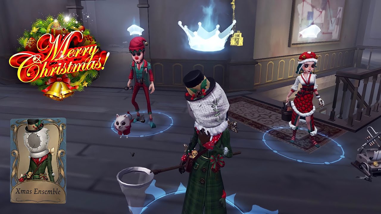 Identity V | XMAS TEAM ON TAROT! | Entomologist’s New Costume Gameplay