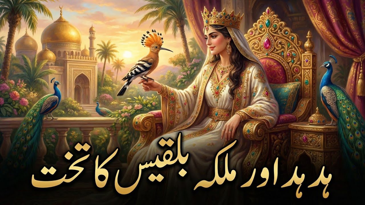 Hazrat Suleman A.S | Quranic Story | Part 2 || Hud Hud Aur Malika Balqees Ka Takht 