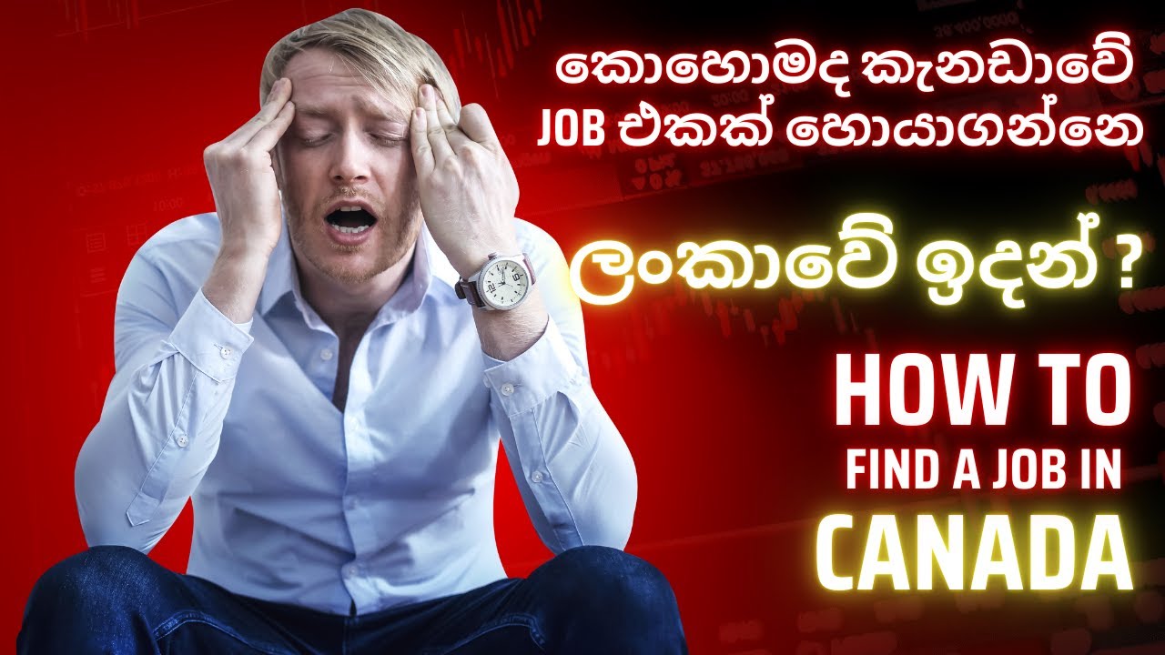 ලේසියෙන්ම කැනඩාවේ Jobs ඒකක් හොයාගමු 🇨🇦#JobBank #canadajobs #Canada #sinhala | Canada Sinhala Vlogs