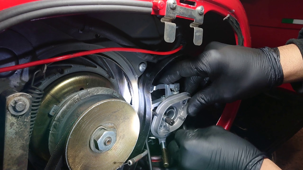Montage carburateur sur vespa pk50xl automatique