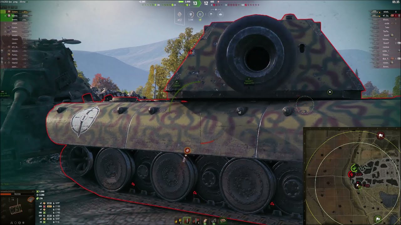 World of Tanks 113 - 3kills 6,2K damage
