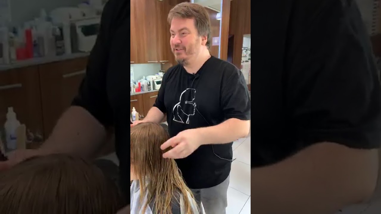 Тимур Бегичев: «Градуированная каскадная стрижка Tailor Cut на среднюю длину». Часть 1