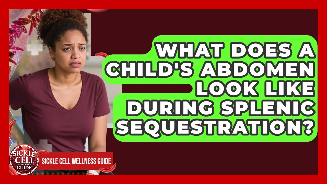 What Does A Child's Abdomen Look Like During Splenic Sequestration? - Sickle Cell Wellness Guide