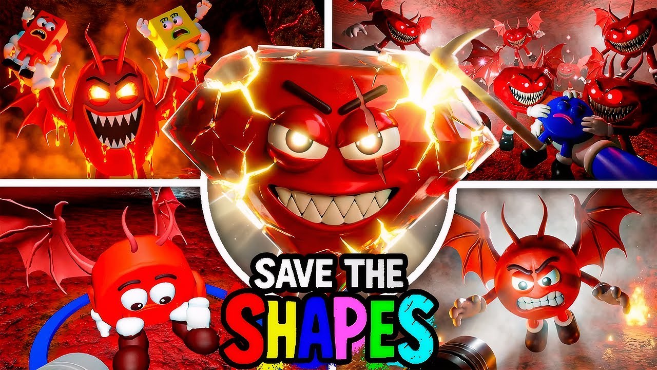Save the Shapes NEW Big Hell Update - Full Gameplay + Ending (Roblox Showcase)