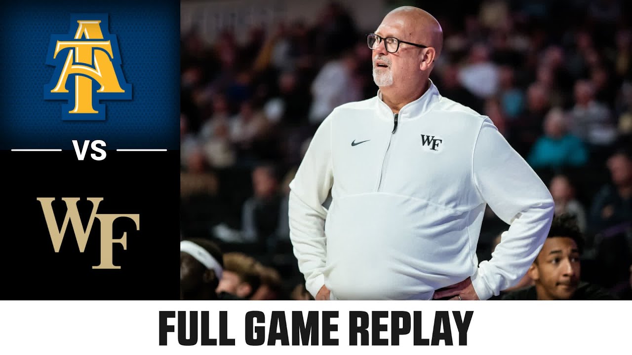 NC A&T vs. Wake Forest Full Game Replay | 2024-25 ACC Men’s Basketball