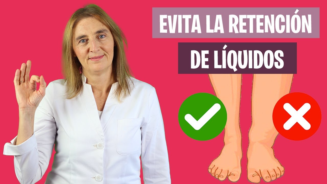 CÓMO MEJORAR la RETENCIÓN de LÍQUIDOS | Evita la retención de líquidos | Nutrición y Dietética