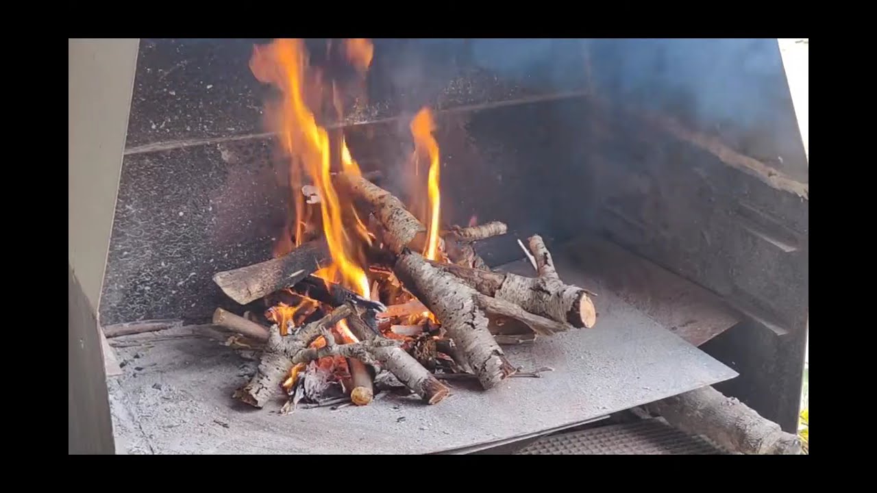 Cómo preparar una Barbacoa con leña