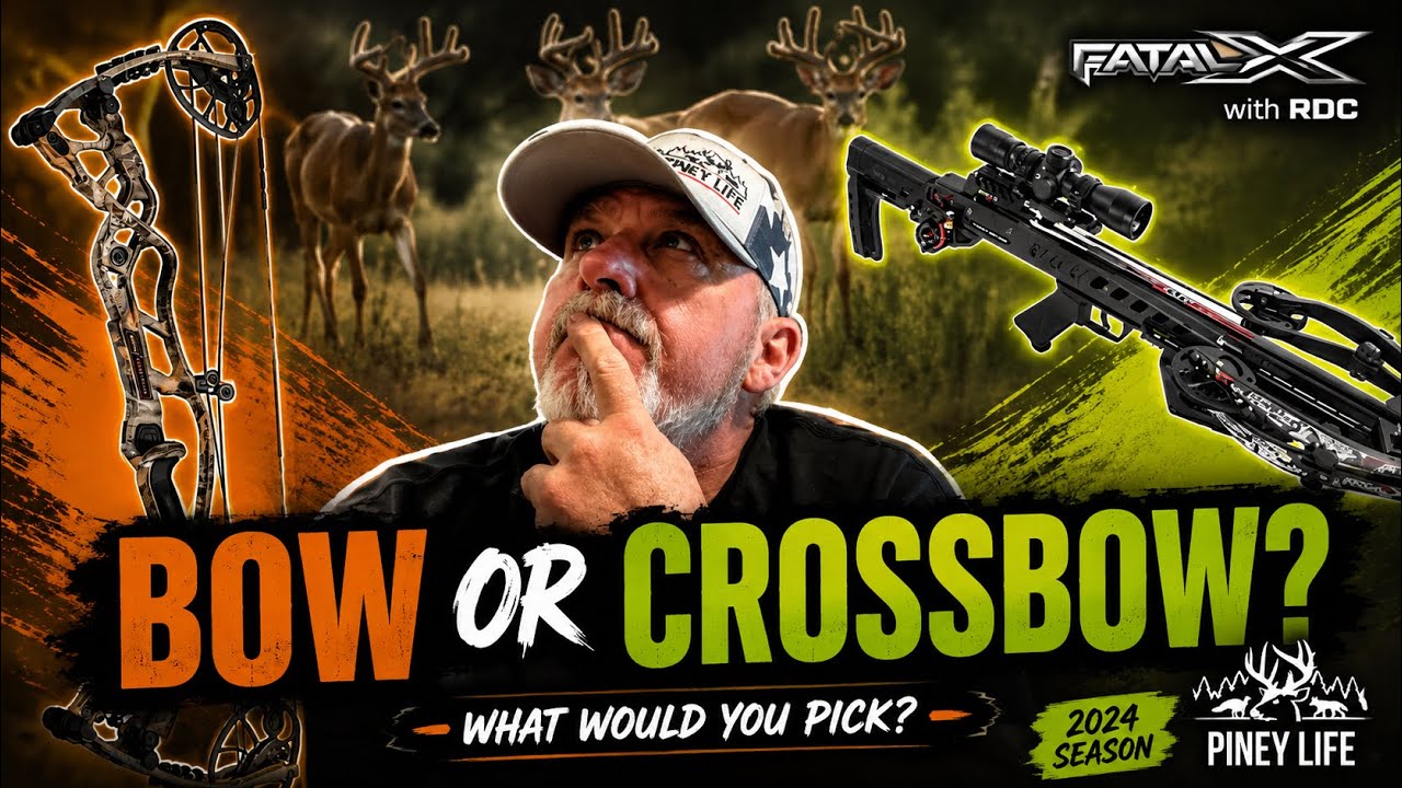 COMPOUND BOW OR CROSSBOW?  HOYT RX1 and Killer Instinct Fatal X!