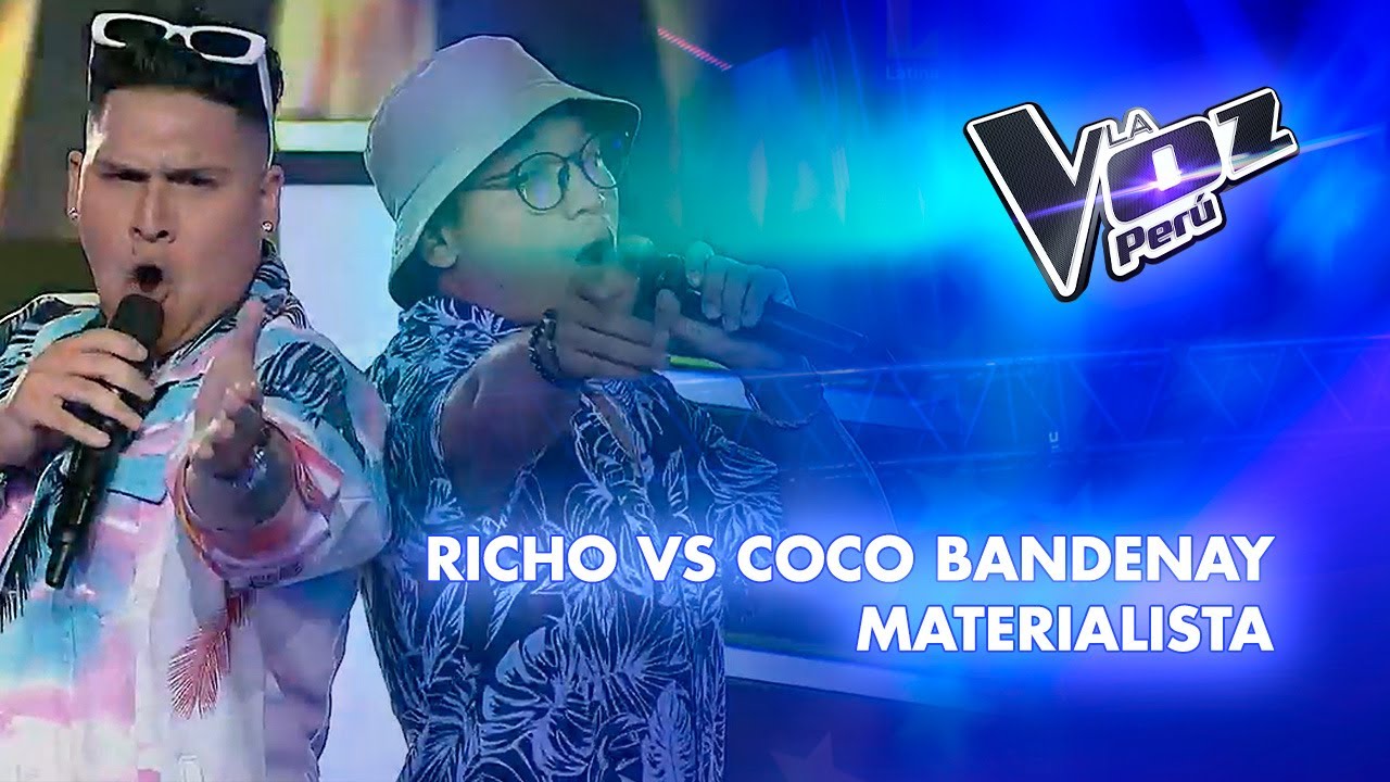 Richo vs Coco Bandenay | Materialista | Batallas | Temporada 2023 | La Voz Perú