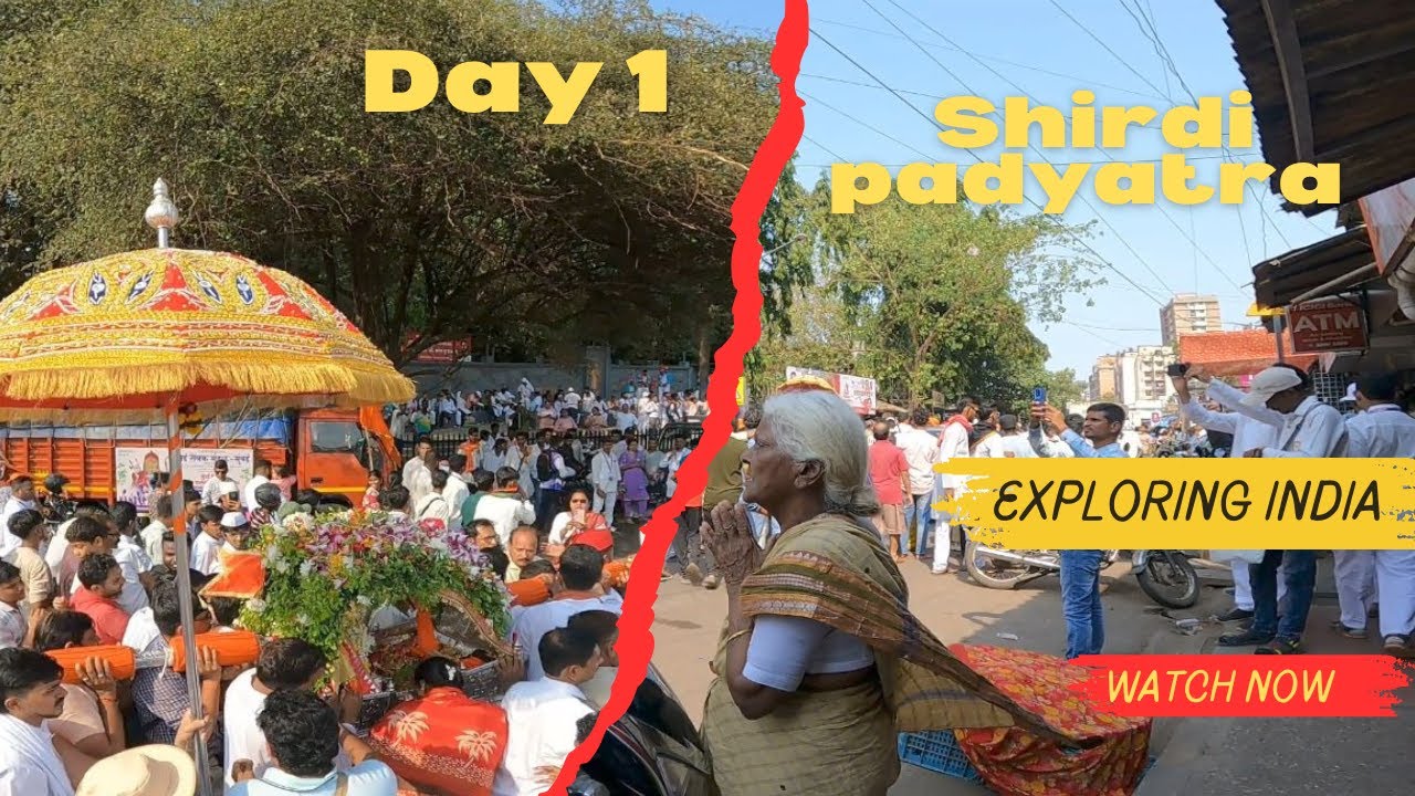 Day 1 ( Dadar to Thane) Sai Sevak Mandal mumbai palkhi sohala 2025 🇮🇳
