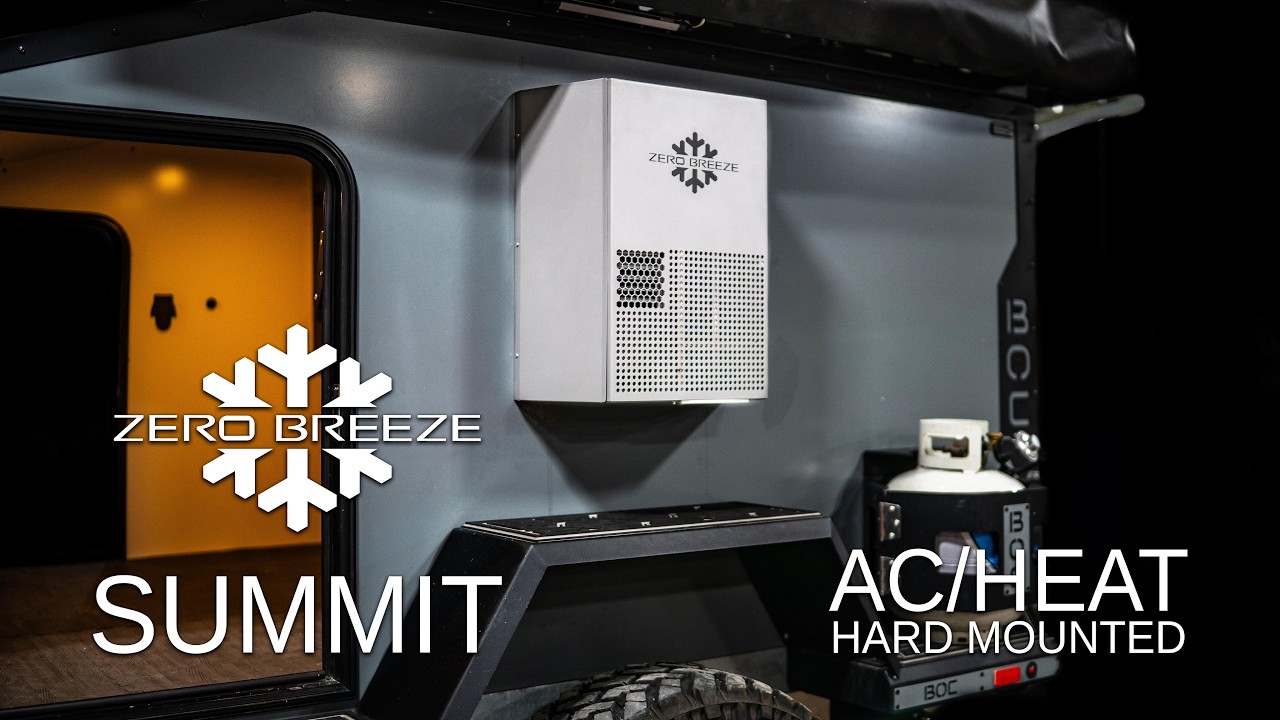 Кондиционер/отопитель Zero Breeze SUMMIT Series для стационарного монтажа в кемпинге.