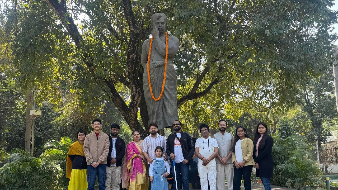 Get together With prayagraj student's ❤️ acchutam keshwam 🙏