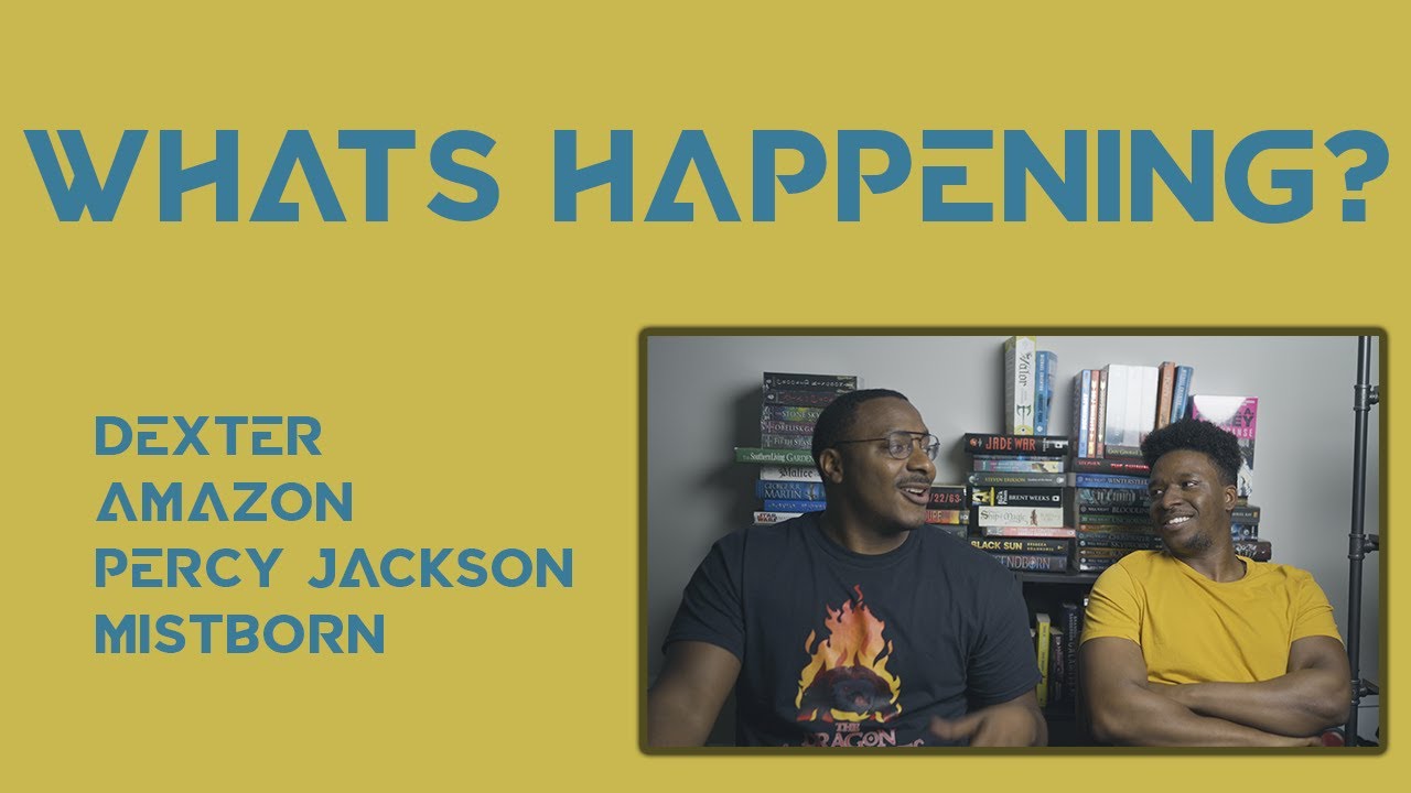 Whats Happening: Mistborn, Supporting Local Bookstores, Percy Jackson, Amazon spends more $, + more.