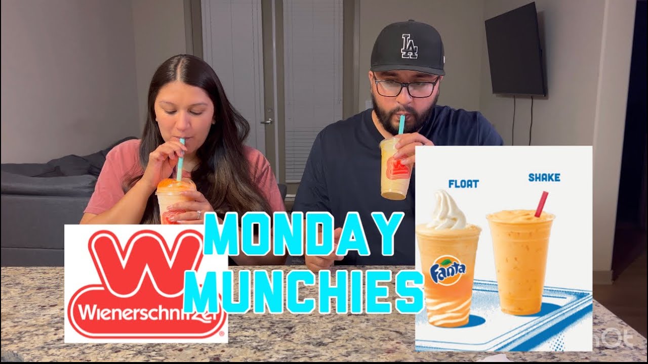 Monday Muchies (Ep.8) FANTA SHAKE & FANTA FLOAT 🍊Flavor frm wienerschnitzel‼️🔥🔥🔥or Nah‼️ #fypシ