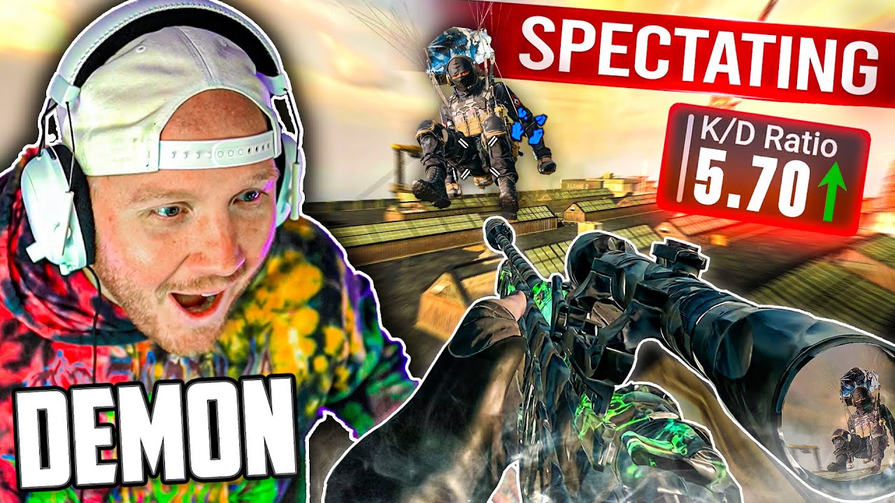 SPECTATING AN OBSIDIAN KAR98 DEMON ON REBIRTH ISLAND