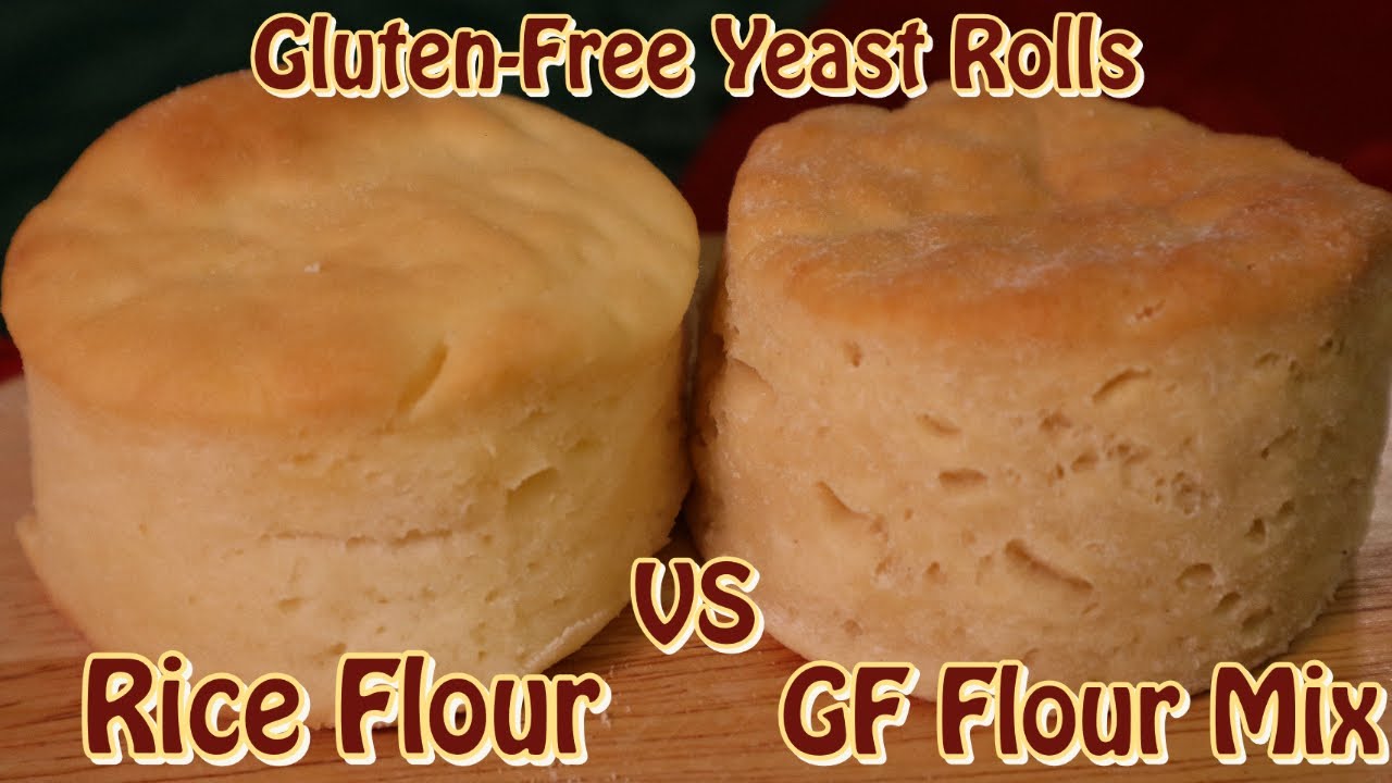 Two Gluten-Free Yeast Roll Recipes: GF White Rice Flour VERSUS GF Flour Mix Compared!