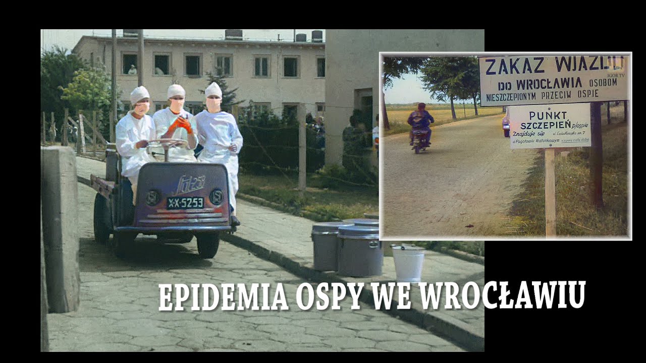 Zaraza we Wrocławiu  (Polska Kronika Filmowa 1963) HD