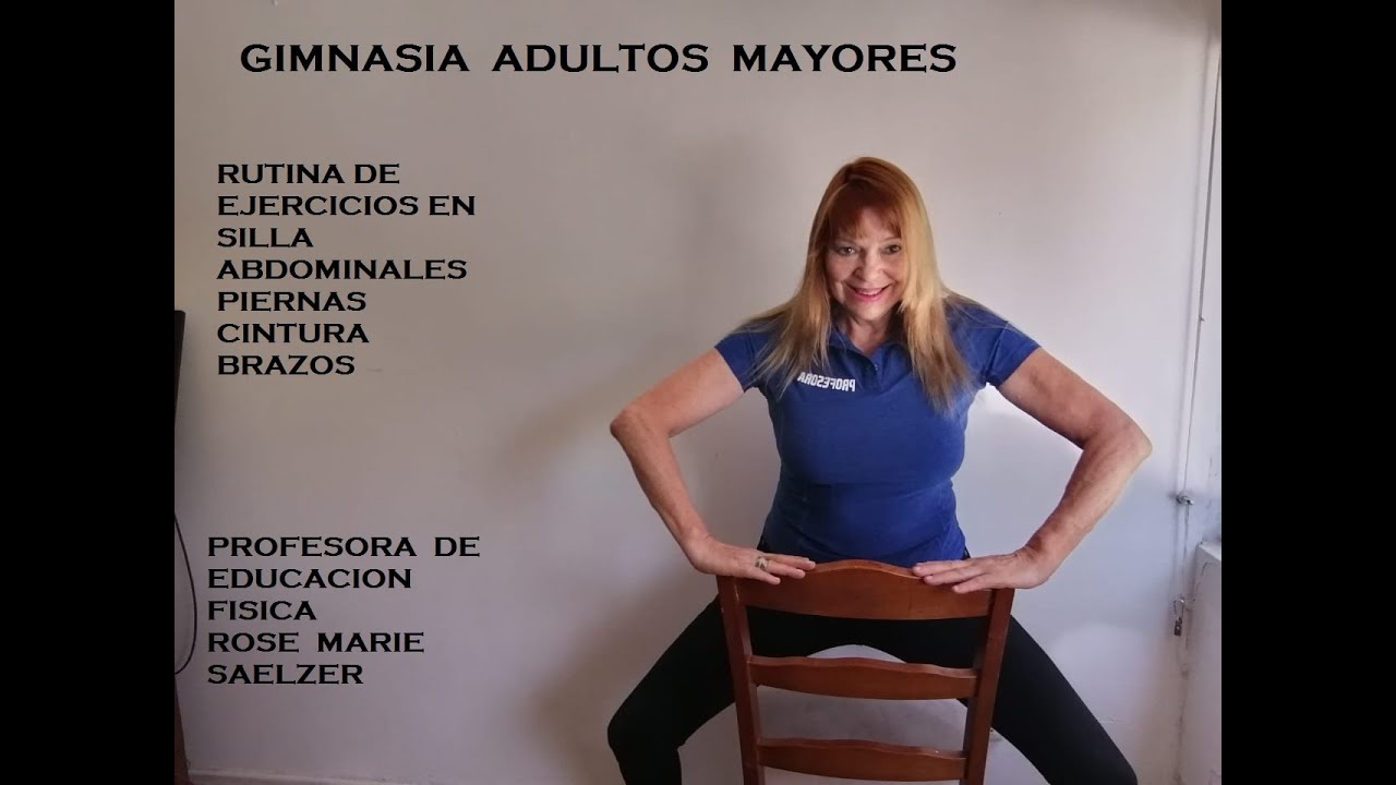 Gimnasia Adulto Mayor RUTINA INTENSA  SILLAS