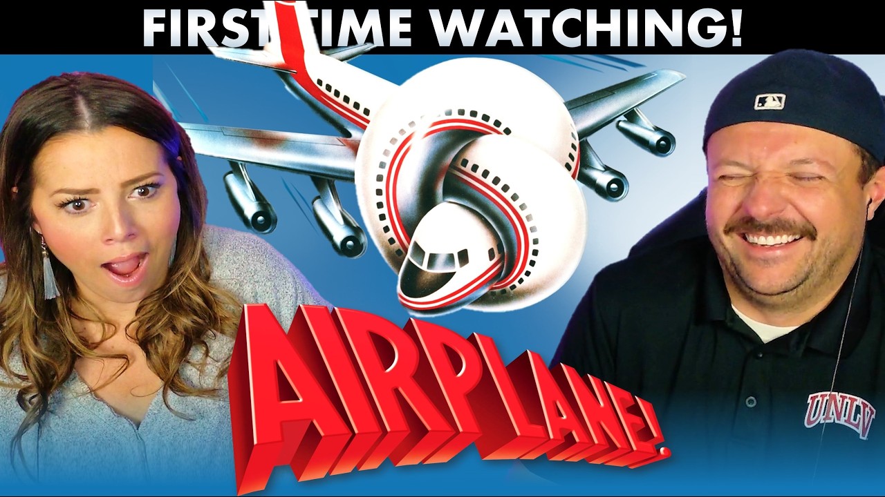 This Movie Is PG??? AIRPLANE! (1980) MOVIE REACTION *First Time Watching*