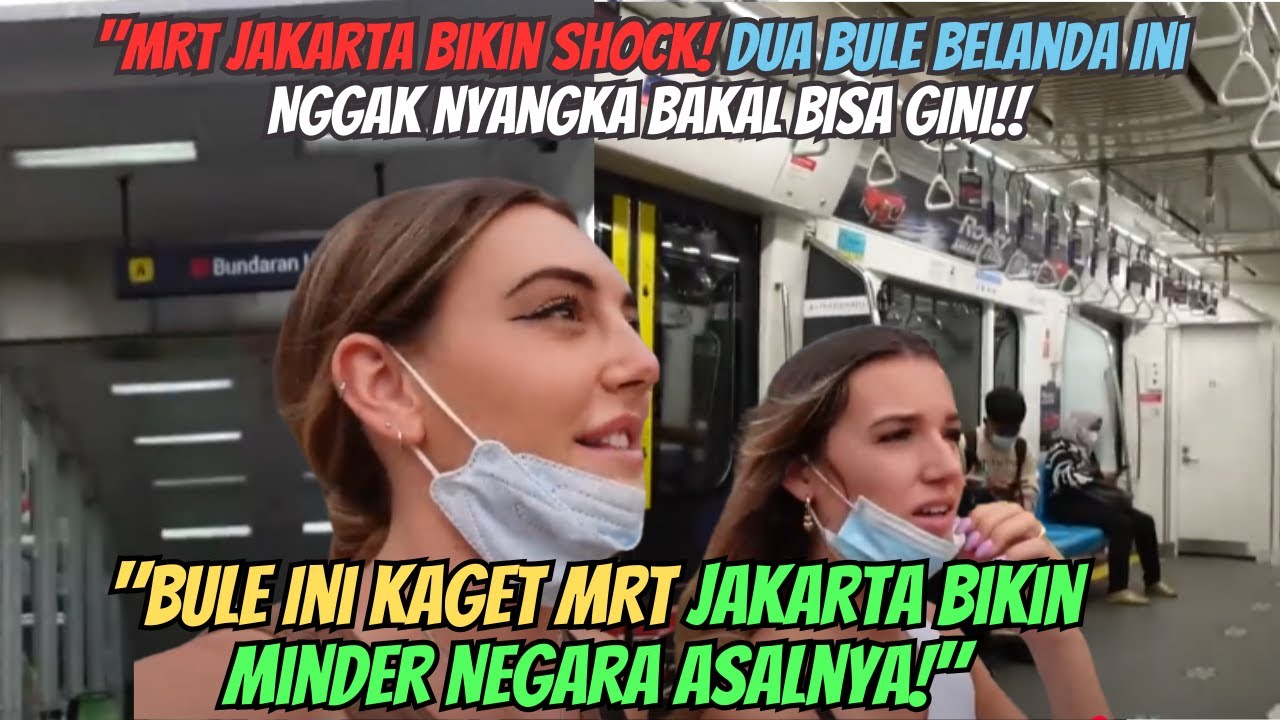 Dikira MRT Horor! Bule Belanda Cantik ini langsung Minder, Ternyata Lebih Baik dari NegaraNya