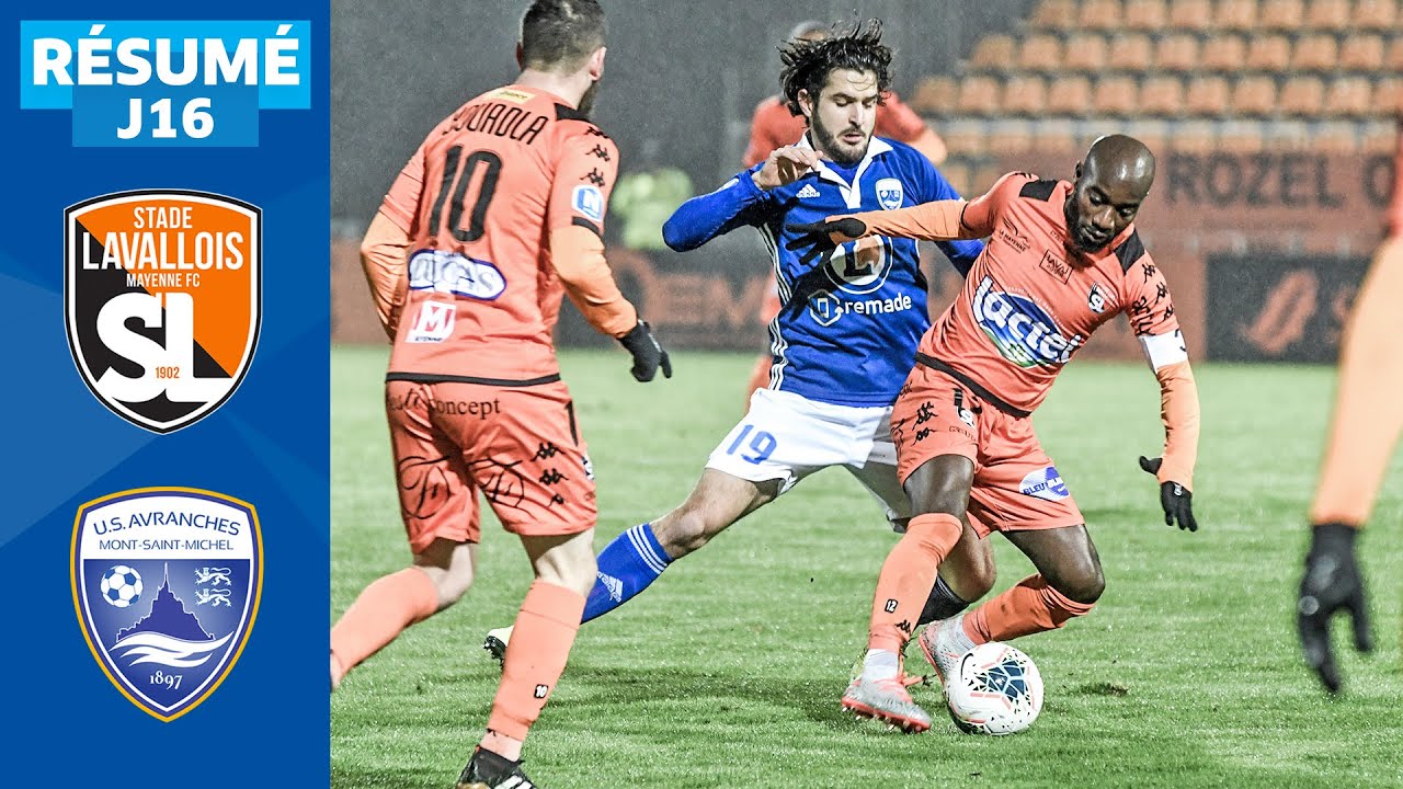 J16 | Stade Lavallois – US Avranches MSM (3-0), le résumé | National FFF 2019-2020