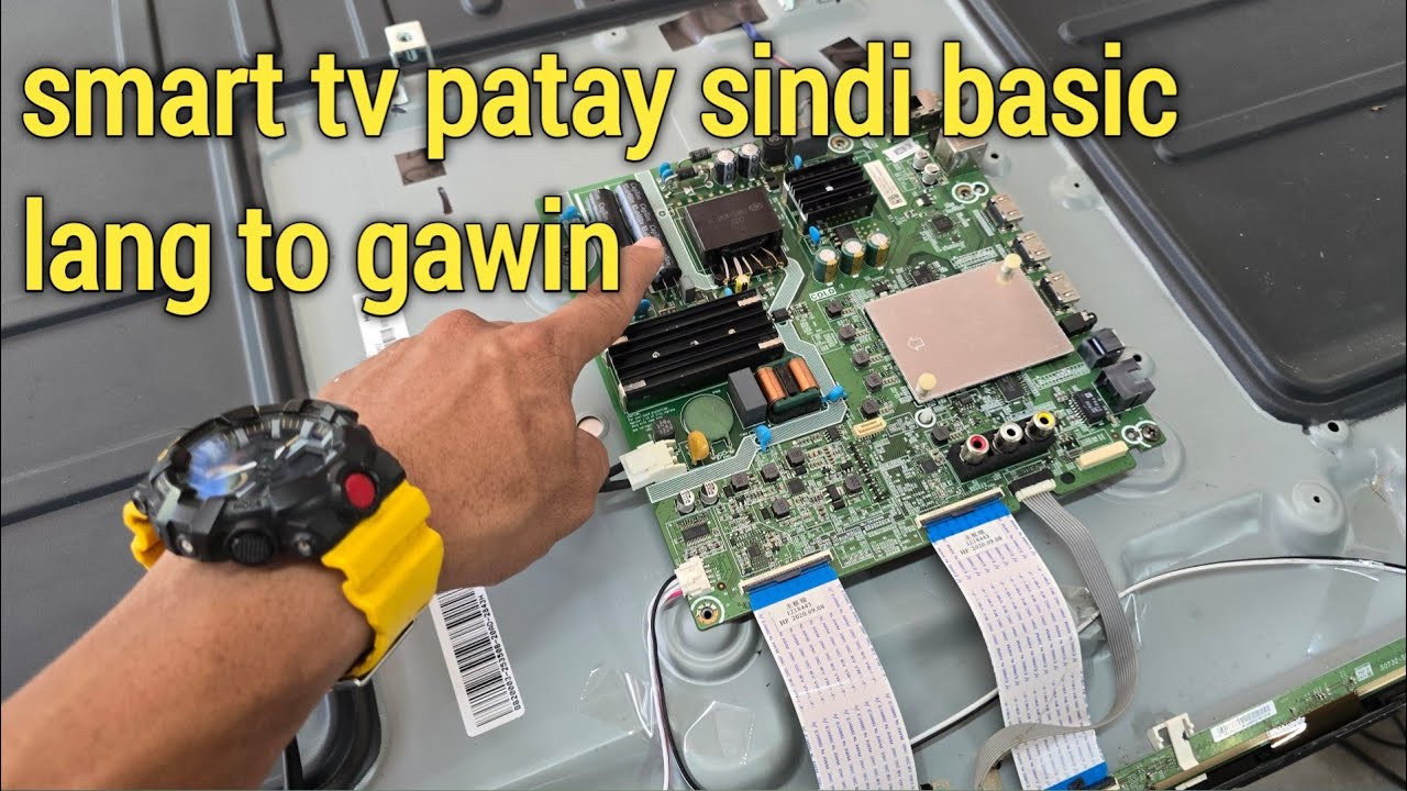 Patay sindi / on and off problem basic lang to gawin Hisense smart tv 50