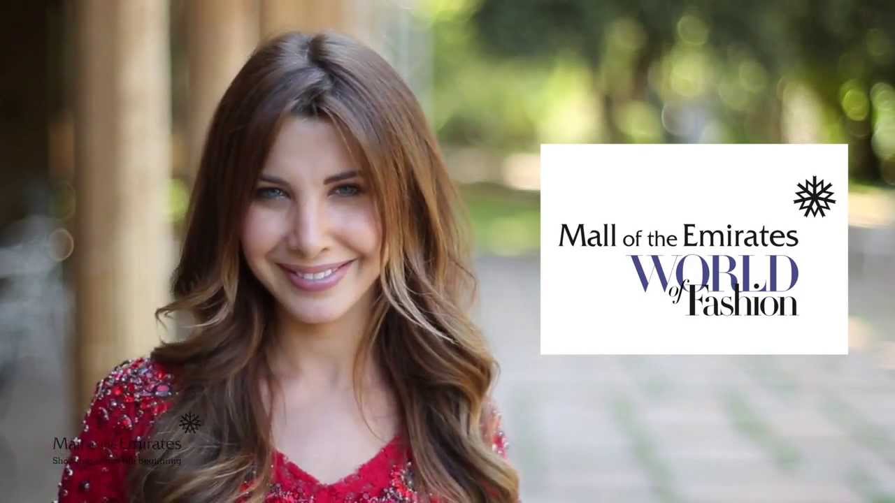 Nancy Ajram at Mall of the Emirates!