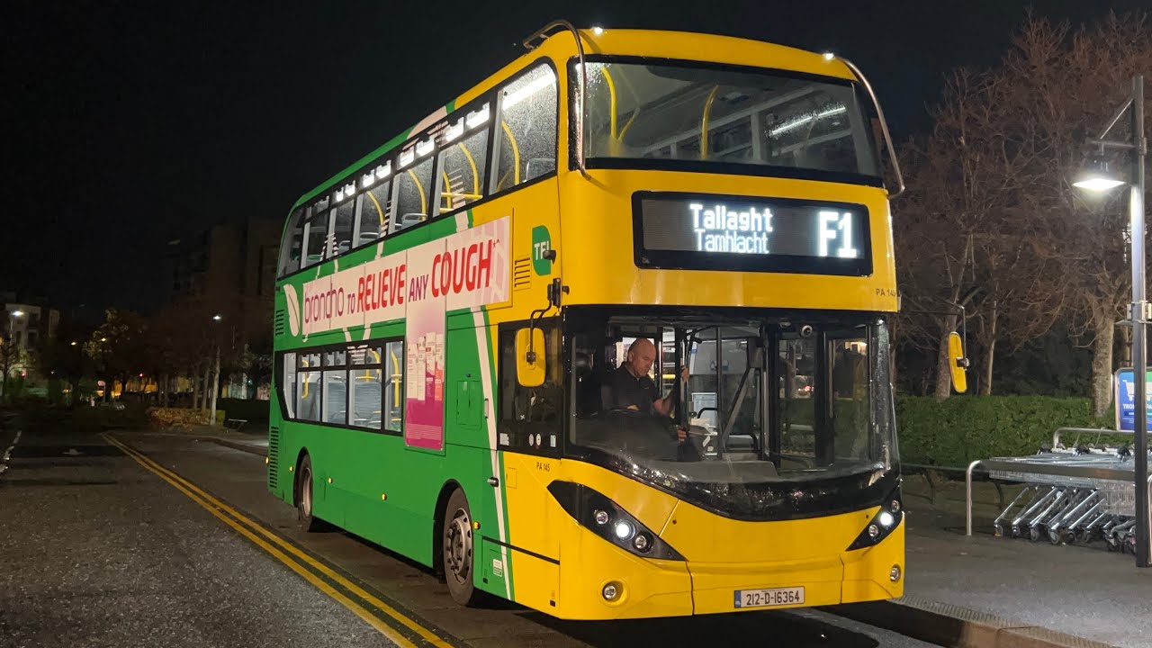 *New Route* Dublin Bus | ADL Enviro400ER PA145 | Route F1 to Tallaght