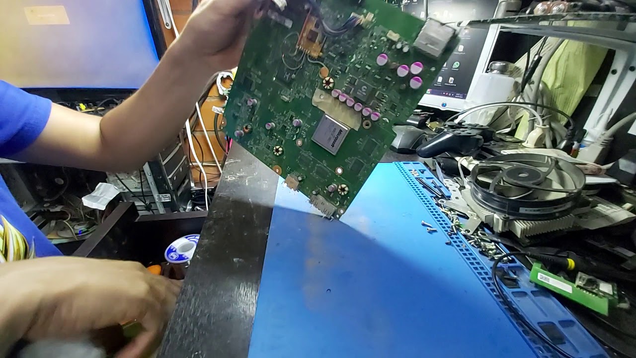 Xbox 360 Slim luz roja error  0033 solución 1