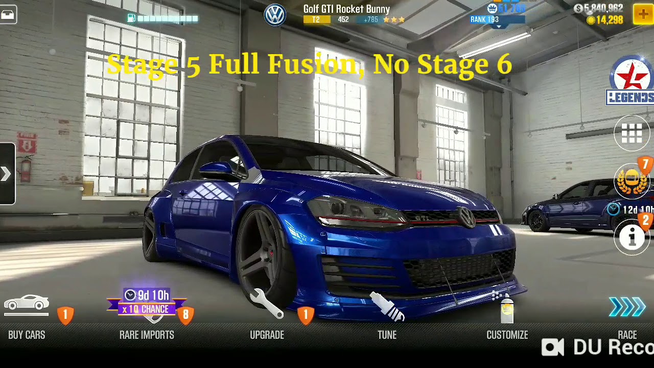 CSR 2 Golf GTI Rocket Bunny Tune