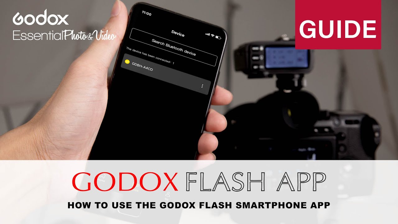 Как использовать приложение GODOX FLASH — Руководство по эксплуатации