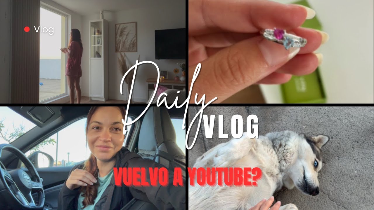 Un Día conmigo🌷Os cuento porque NO he SUBIDO video👩🏻‍💻 Un ANILLO ESPECIAL💍