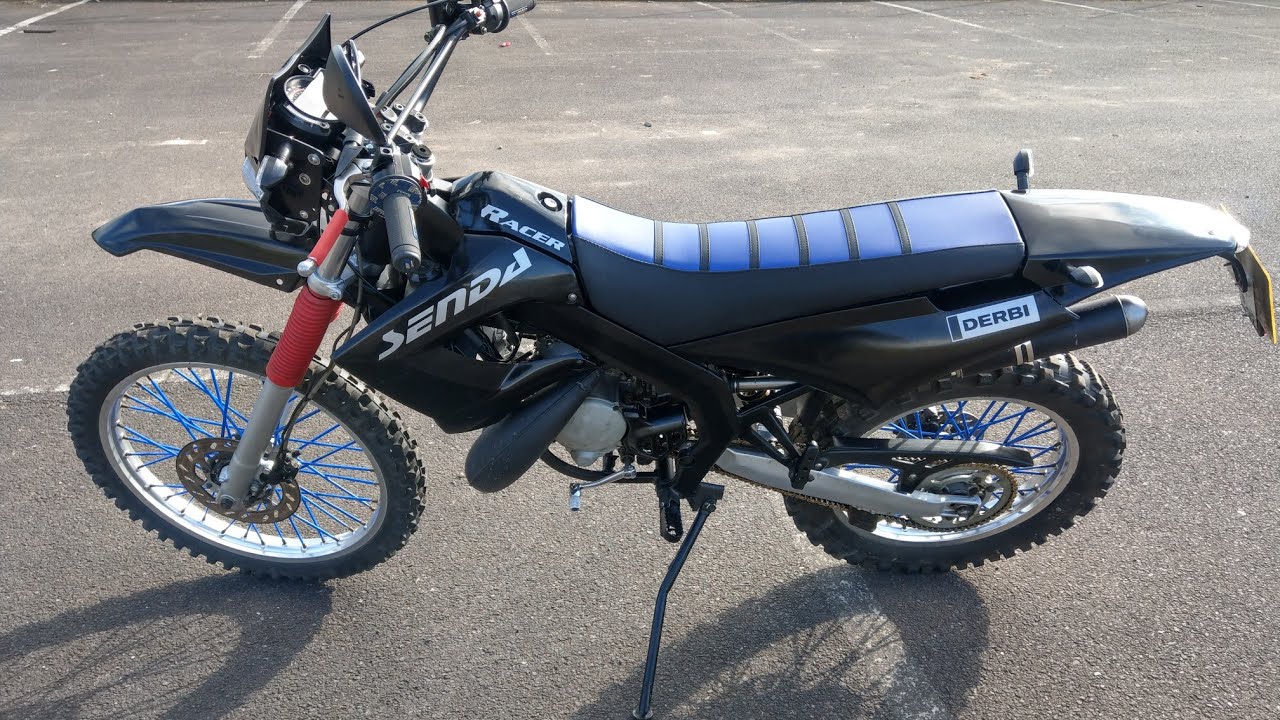 Derbi Senda, Rebuild Completed. A look at the finished bike.