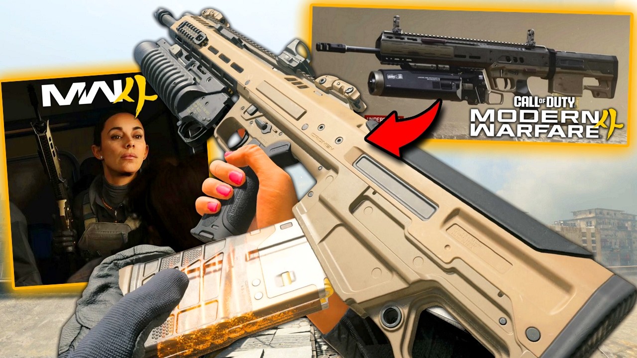 Это оружие будет в MW4 - Геймплей с RM277-AR в Modern Warfare 3