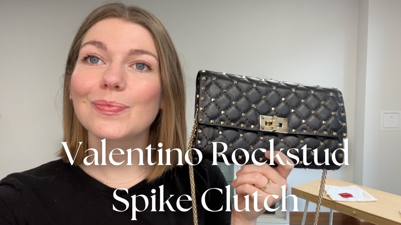 Обзор клатча Valentino Rockstud Spike