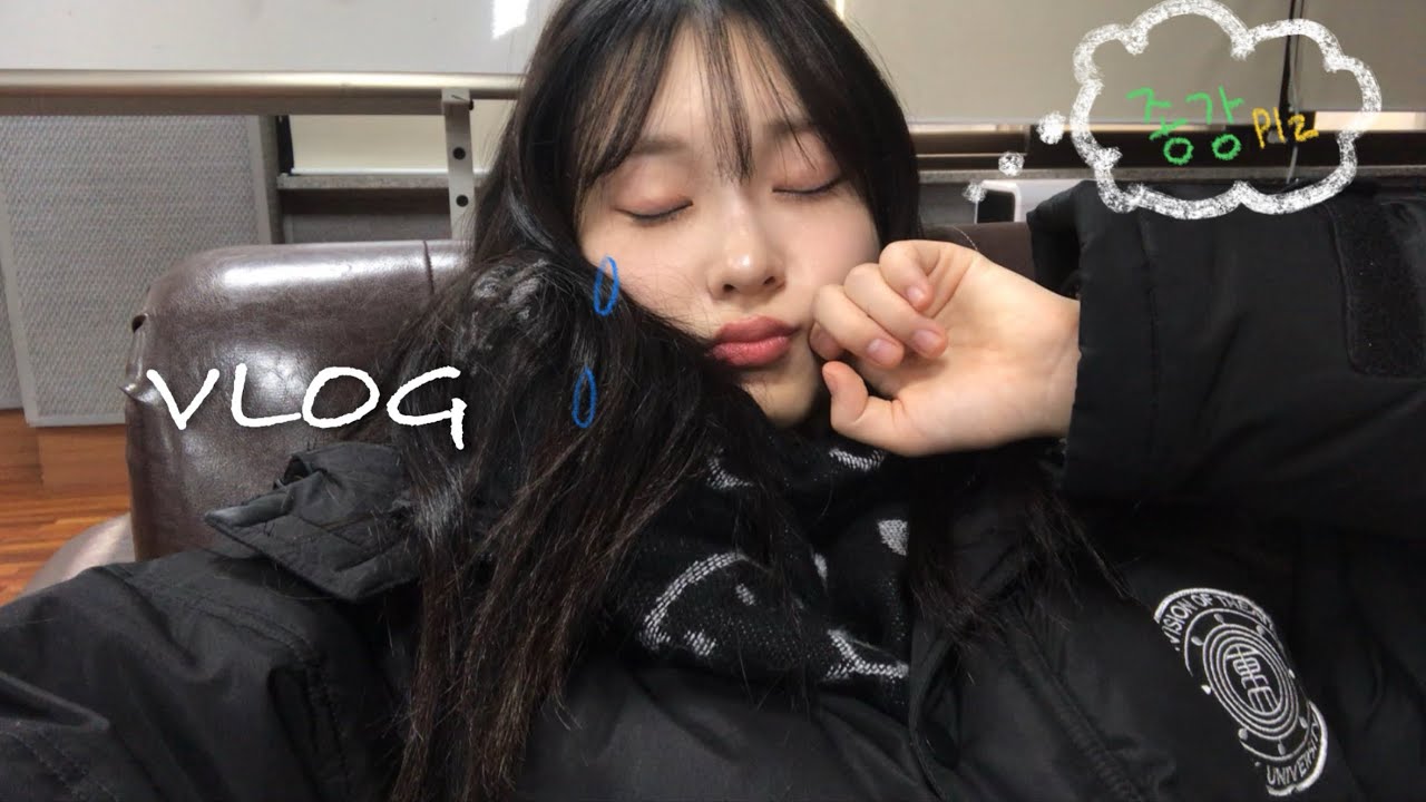 벼락치기만 주구장창! 하면 된다 종강 VLOG 💁