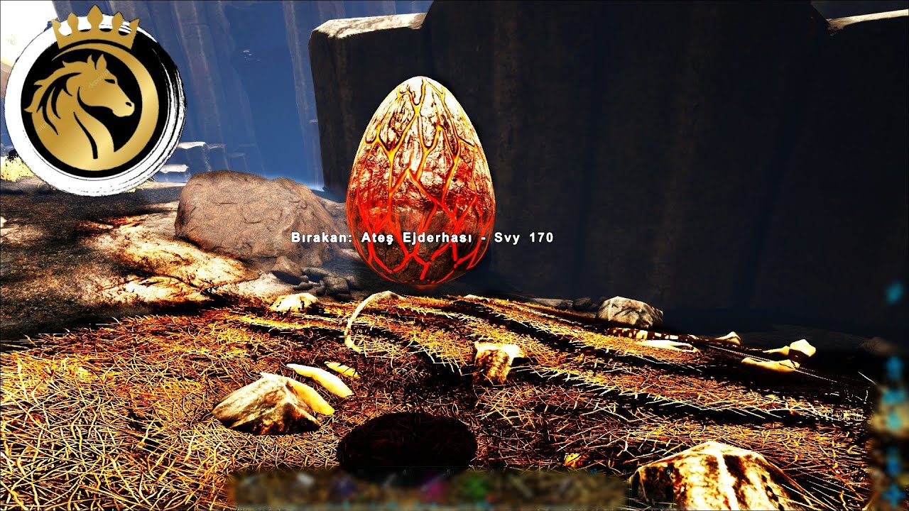 Ark türkçe Ejder Yumurtası Çaldım | ARK Survival Evolved Ragnarok (MODSUZ) I S1B33