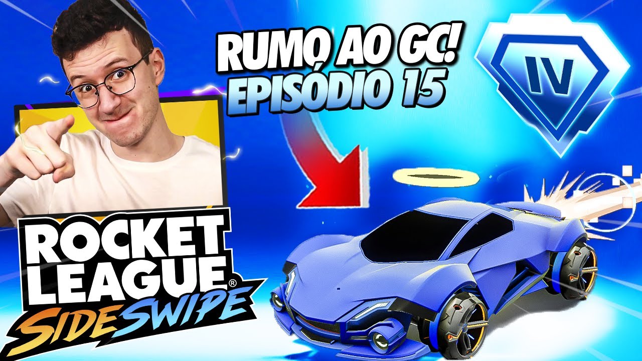 O SONHO DO CHAMP É REAL!! NOOB AO GC #15 ROCKET LEAGUE SIDESWIPE