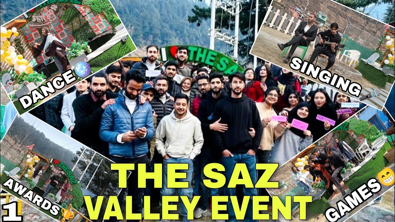 VLOG: THE SAZ VALLEY EVENT🪩🥳 |A BEAUTIFUL DAY IN MY LIFE AS A SECOND PROFF MBBS STUDENT 