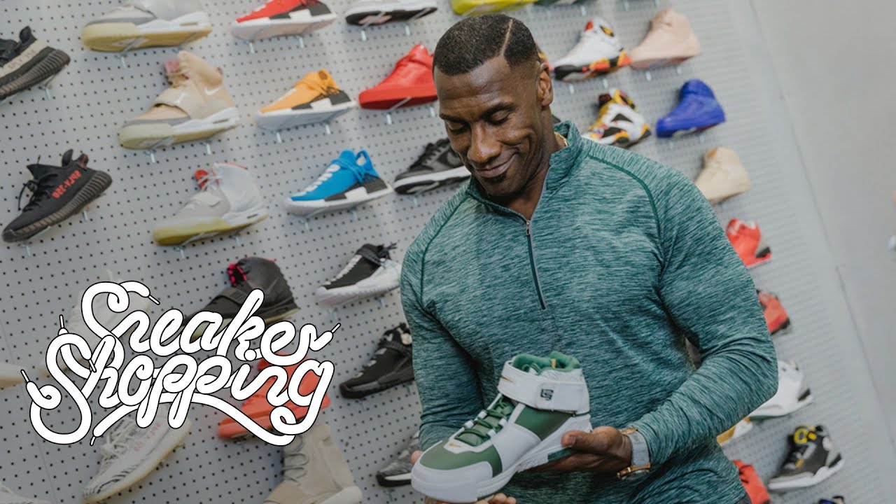 Shannon Sharpe Goes Sneaker Shopping With Complex
