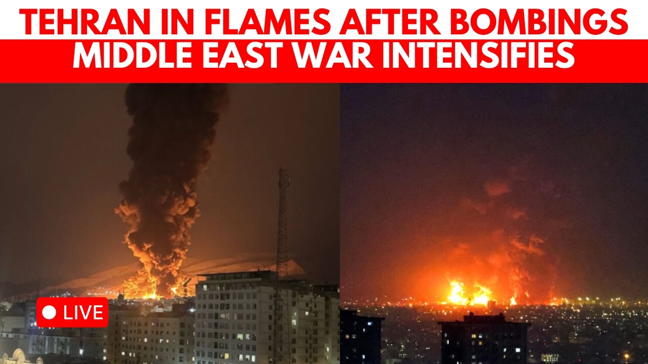 US-Iran War LIVE | Massive Bombings Rock Tehran As Conflict Escalates | Middle East