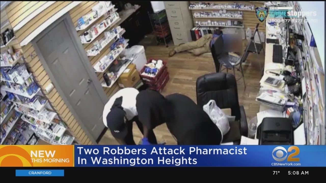 Pharmacist Attacked During Armed Robbery