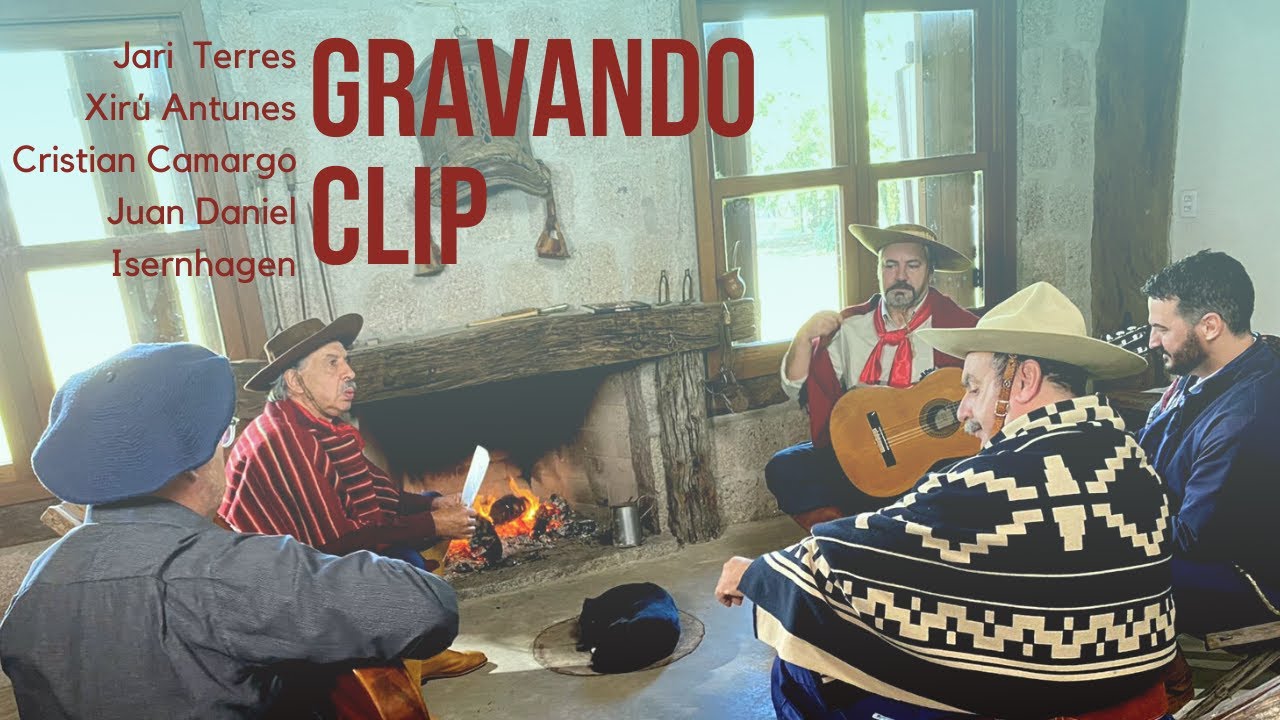 GRAVANDO Clip Com Jari Terres, Xirú Antunes, Cristian Camargo, Juan Daniel Isernhagen - (EP 21)