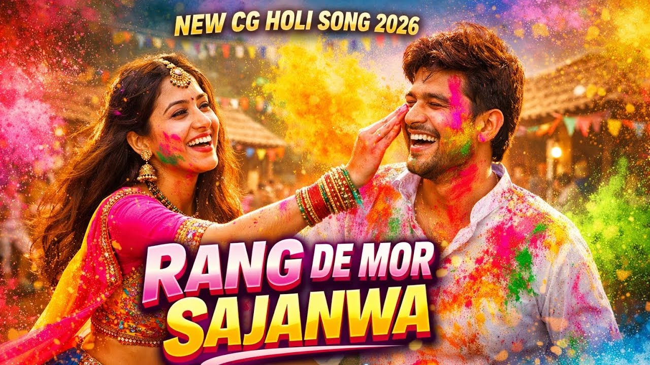 Rang De Mor Sajanwa 🎨 Holi Blast 2026 | DJ CG Style | CG Trending Song