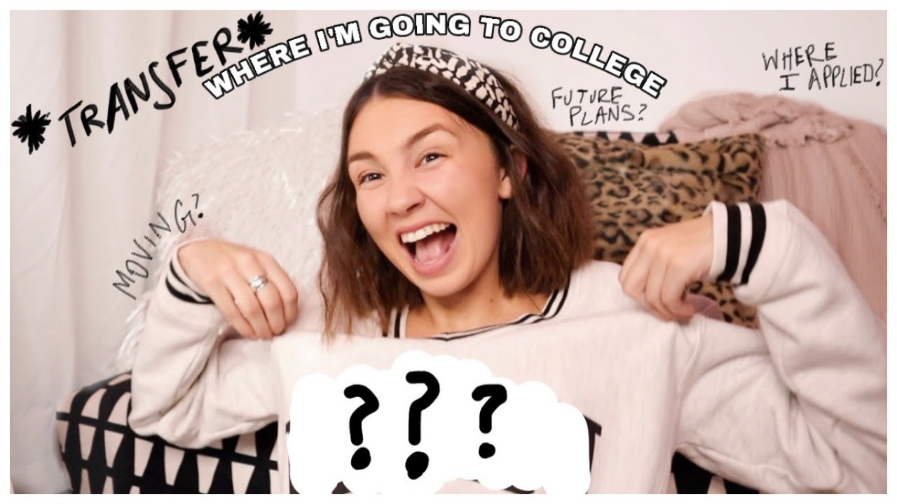 WHERE I'M GOING TO COLLEGE?! (college transfer edition...2021)
