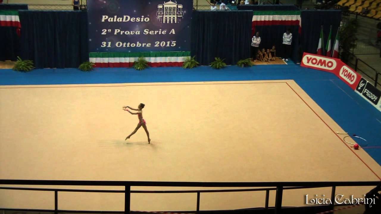 Chiara Ferri -Esibizione-  Serie A 2015 Desio