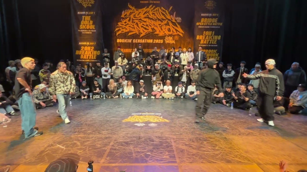 Neorocski & Ra1on vs Lunartic & Gonzo, Top4, Rockin’ Sensation 2025 Day 2 -2on2 Breaking Battle