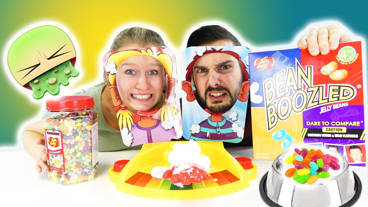 EKLIGER BOHNEN SHOWDOWN! Kaan liebt Hundefutter!Jelly Beans Boozled Challenge | Spiel mit mir
