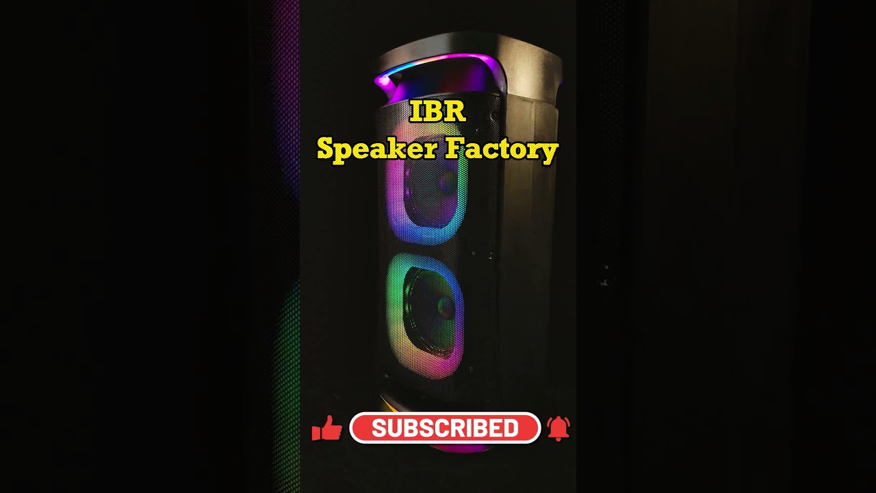 IBR portable speaker factory direct. 