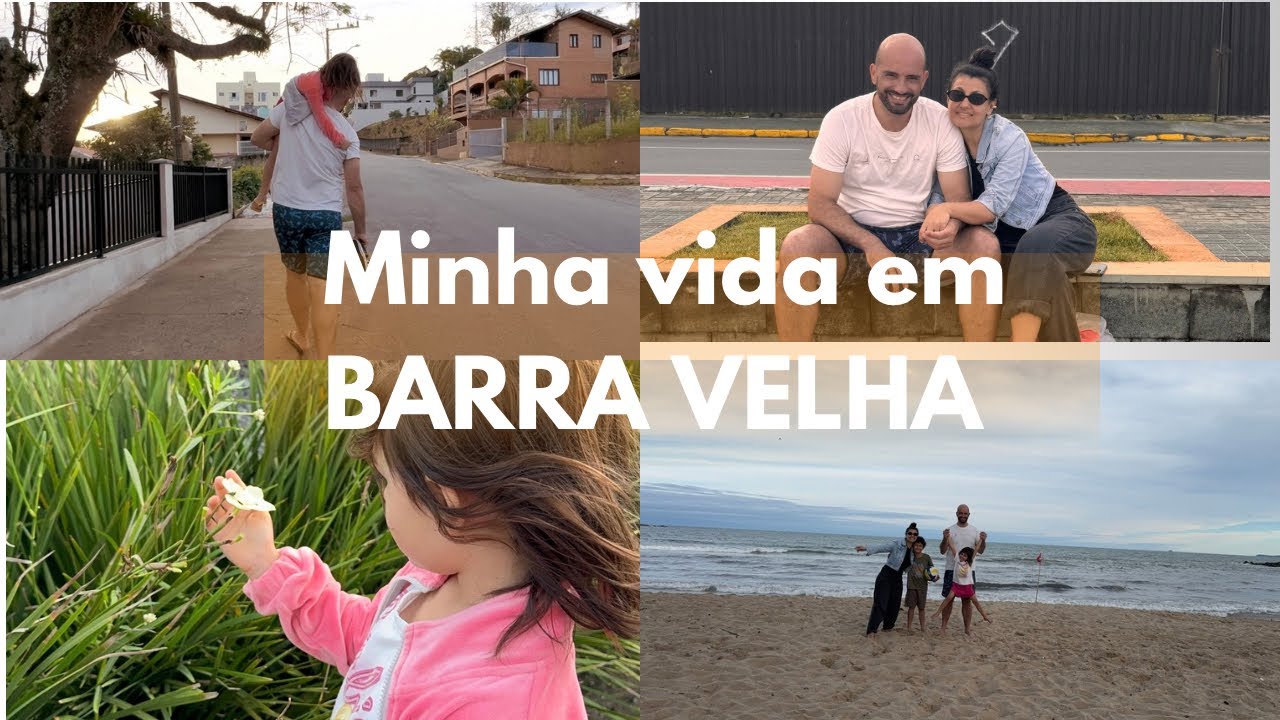 Um domingo na nossa vida em Barra velha , Praia, mercado, feira, almoço diferente de domingo 